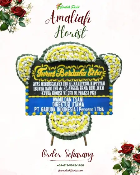 Papan Bunga Duka Ballroom Wedding Jakarta Pusat